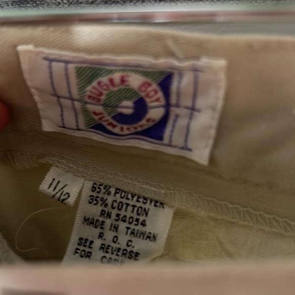 VTG NWT Bugle Boy Suspender Cargo Pants - Picture 6 of 7